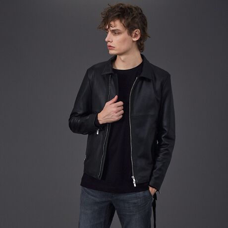 定番人気】セミダブル レザージャケット | 5351プール・オム(5351POUR  