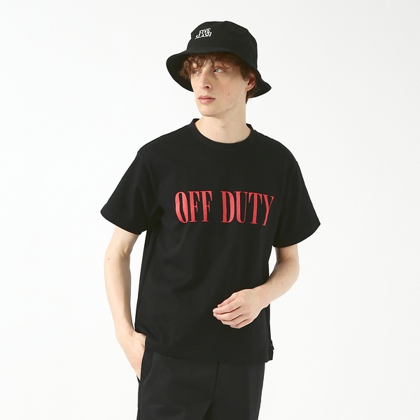 【ブラック】【5/】OFF DUTY ショートスリーブTシャツ