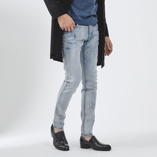 24S/S新色追加】オリジナルバンダナ付き ハイパーストレッチ スキニー