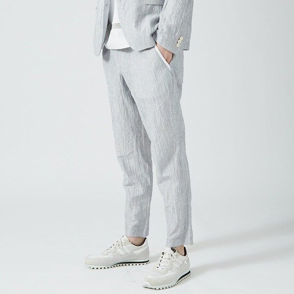 セットアップ対応】コットンワッシャーパンツ | 5351プール・オム