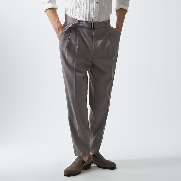 TRストレッチ スリム テーパード パンツ | 5351プール・オム(5351POUR