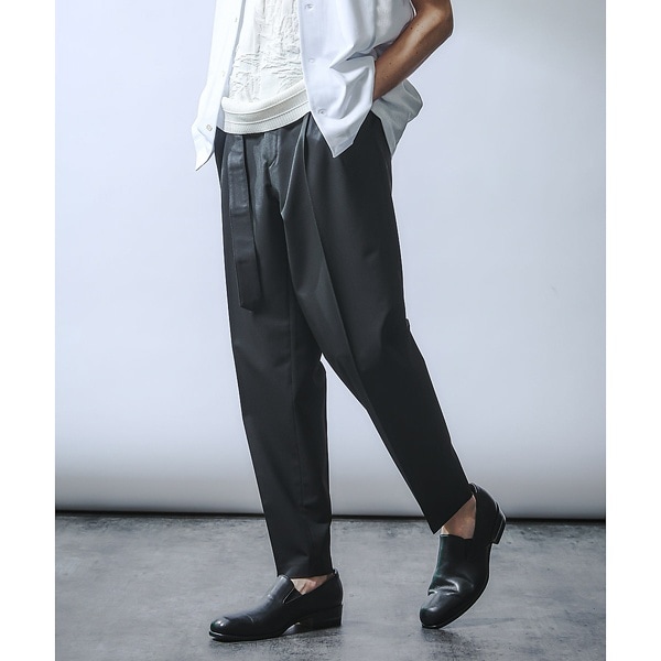 TRストレッチ スリム テーパード パンツ | 5351プール・オム(5351POUR