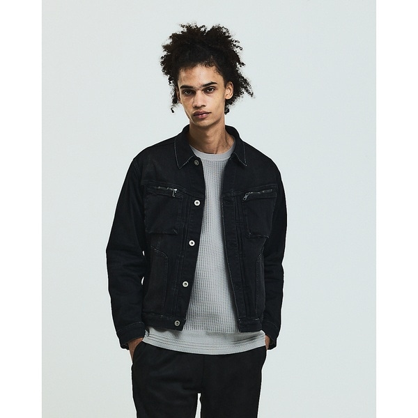 〜70s フランス デニム ジャケット 40周年オリジナルバンダナ付き ヴィンテージ フランス デニム