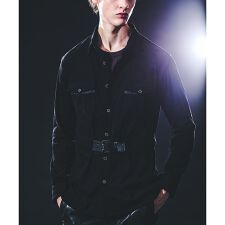 【Director's Line】LEATHERTEX社 ミリタリー 長袖シャツ