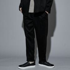 【セットアップ対応】ストレッチ スエード テーパードパンツ【予約】