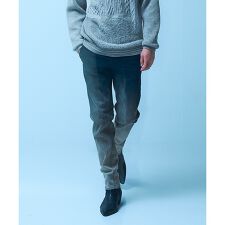 5351プール・オム(5351POUR LES HOMMES)の【25A/W】グラデーション テーパード デニム
