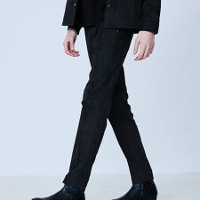 【セットアップ対応】タックテーパード デニム スラックス【予約】