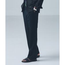 【セットアップ対応】幾何学柄 ジャガード フレアパンツ