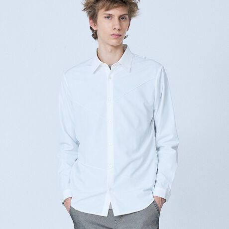 [^ԁF02528010200]Random Pin Tuck L/S ShirtyfށzVɂȂɂA̍|GXeXgb`fނgpBtĂɒ₷fނłByfUCz5351Ԍ^̒VcB_Ƀs^bN{fUCIłByR[fBl[gzCi[ɂTVc^NgbvƂ̃C[hIXXBpc̓fjXLj[Ȃǂ̉X^CGɂȂ܂B