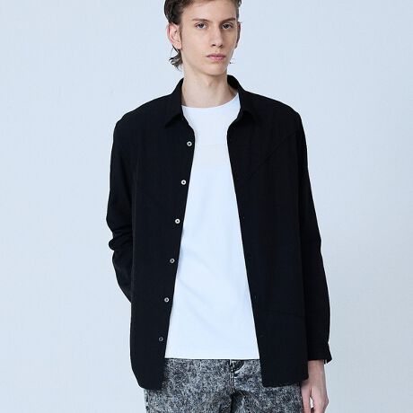 [^ԁF02528010200]Random Pin Tuck L/S ShirtyfށzVɂȂɂA̍|GXeXgb`fނgpBtĂɒ₷fނłByfUCz5351Ԍ^̒VcB_Ƀs^bN{fUCIłByR[fBl[gzCi[ɂTVc^NgbvƂ̃C[hIXXBpc̓fjXLj[Ȃǂ̉X^CGɂȂ܂B