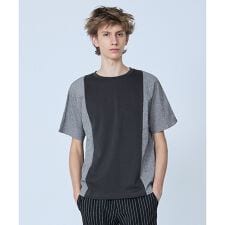 【異素材MIX】半袖 Tシャツ【予約】