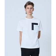 【日本製】 レザーパッチ 半袖 T シャツ【予約】