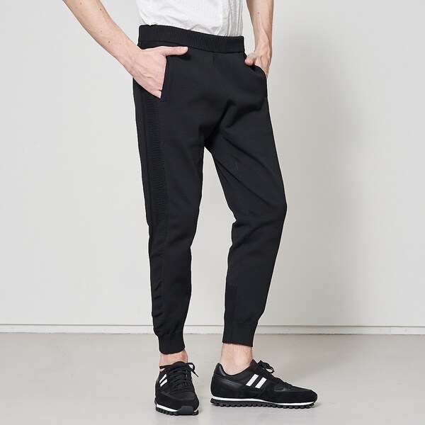 5351 POUR LES HOMMES パンツ ウール調ストレートフレアパンツ