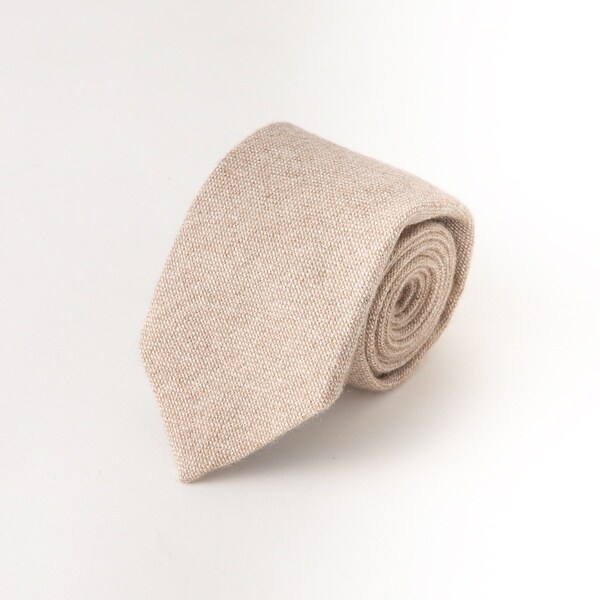 FRANCO BASSI カシミヤ ソリッド ネクタイ | アバハウス(ABAHOUSE