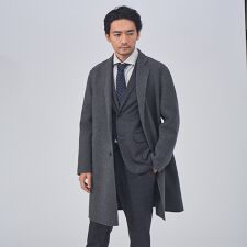 ウール リバー チェスター コート