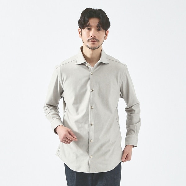 FLEX SHIRTS】接触冷感 スラブチェック 長袖シャツ | アバハウス