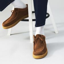 WEB限定　レースアップ モカシン スニーカーブーツ