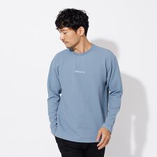 フクレ ジャガード 刺繍 ロング Tシャツ