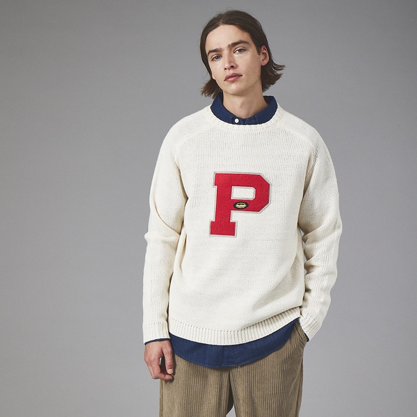 PENNEYS/ペニーズ P LOGO CREW SWEATER Pロゴクルーセ | アバハウス