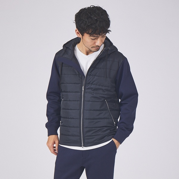 アバハウス（ABAHOUSE）/【セットアップ対応】メッシュ ダンボール フードブルゾン セットアップ対応】メッシュ ダンボール フードブルゾン | アバハウス