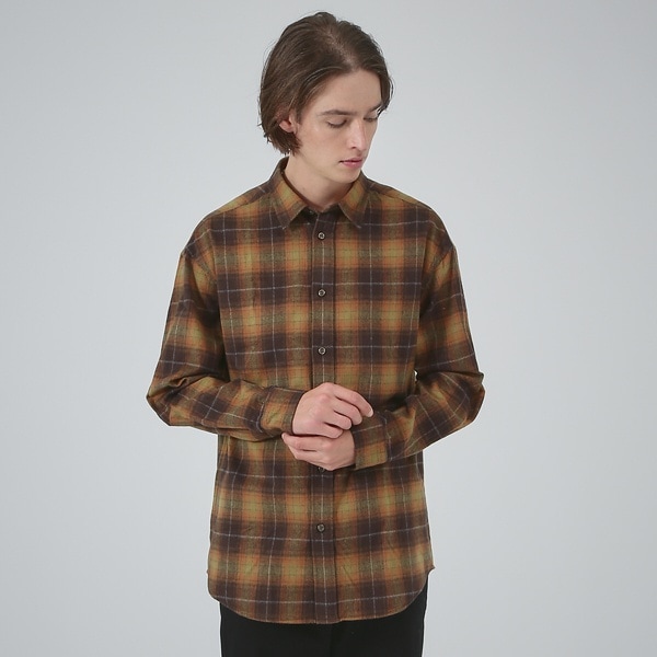 アバハウス（ABAHOUSE）/ブラッシュド オーバーチェック シャツ ブラッシュド オーバーチェック シャツ | アバハウス(ABAHOUSE