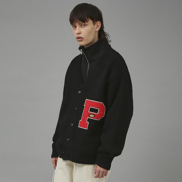 PENNEYS/ペニーズ 'P' LOGO SCHOOL CARDIGAN ロゴ | アバハウス