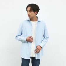【FLEX SHIRTS】マルチストレッチ ナローストライプ シャツ