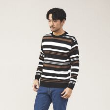 マルチボーダー ニット