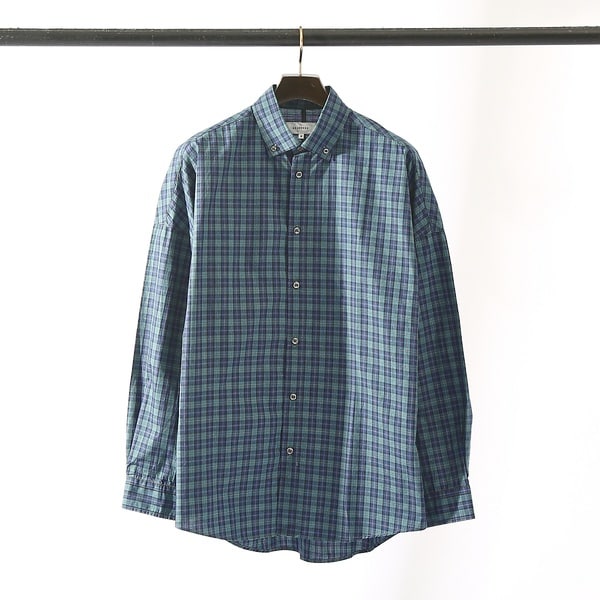 FLEX SHIRTS】リネンフェイス マルチストレッチ ボタンダウン ブロー