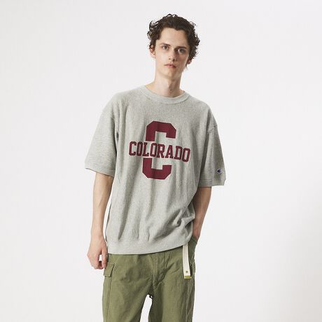 Champion/チャンピオン】リバースウィーブ 半袖 スウェットシャツ 