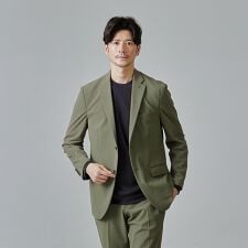【セットアップ対応/FLEX JACKET】マルチストレッチ ジャケット