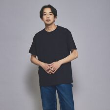 【グッドウェア】USAコットン 無地 ポケット ショートスリーブ Tシャツ
