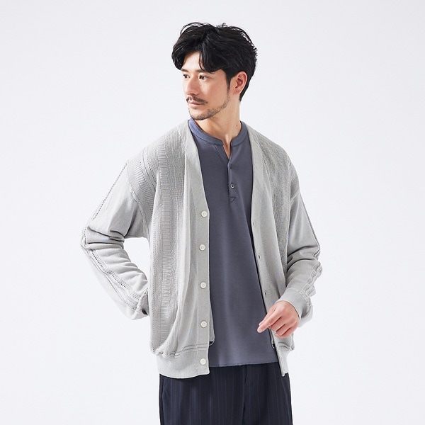 アバハウス（ABAHOUSE）/ハイツイスト ニット シアーカーディガン / サマーニット ハイツイスト ニット シアーカーディガン / サマーニット | アバハウス