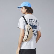 【MEI / メイ】ロゴ刺繍 BOTTOMLINE ウエスト/ボディバッグ