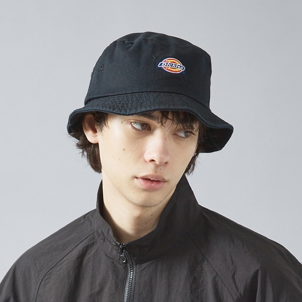 [�}���C]�yDICKIES/�f�B�b�L�[�Y�zICON BUCKET HAT/�A�C�R�����S�o�P/�A�o�n�E�X�iABAHOUSE�j �u���b�N