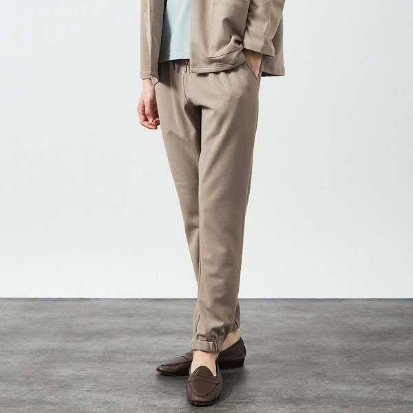 アバハウス（ABAHOUSE）/【セットアップ対応】ハイストレッチ ジョーゼット ジョガーパンツ セットアップ対応】ハイストレッチ ジョーゼット ジョガーパンツ