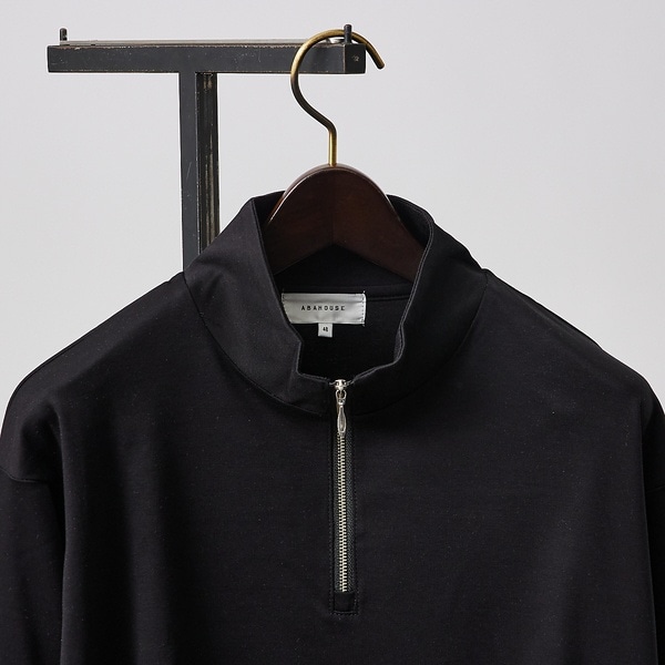 アバハウス（ABAHOUSE）/【ハーフジップ】スムース ポンチ ロンT ハーフジップ】スムース ポンチ ロンT | アバハウス(ABAHOUSE
