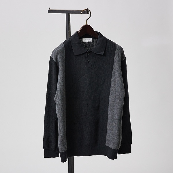 アバハウス（ABAHOUSE）/バイカラー  片畦 ニットポロシャツ バイカラー 片畦 ニットポロシャツ | アバハウス(ABAHOUSE) | マルイ