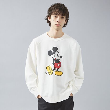 [^ԁF04480020802]PENNEY'S ~ MICKEY MOUSE/؃j[Y~~bL[}EX  MICKEY VINTAGE CREW WORN-OUT ~bL[Be[W XEFbgWALT DISNEY / EHgfBYj[̌CZXB70`80Ñ~bL[}EXvgɃAbvf[gB60N̂؃j[YXEFbgƂɂƂOX[uŌ㕗ȃVGbgɎdグĂ܂BEńA11IXRbg100̗pCfށBE\ʂɂ̓hC^b`ȋagpAʂ_炩ȃRbgfނ̃pCɂ鎖ŁAG̗ǂySnBED̓tbgV[}4{j𒆐SɖDグĂ܂BEȃI]H{ƂŁAn߂FtF[hĂ܂BEpł_AقǂǎgȂ׊ɗD_bgłBWORN OUTHEꖇꖇƂŁA_[WӏĔj̃AoĂ܂BꖇŃR[fBl[g̎ɂȂĂ邱ƊԈႢȂBlfjXbNXȂǁAVvɍ킹ė~ꒅłBYȃOR[g̃Ci[Ƀ`bƔE΂AVѐSR[f߂łBI[hł͒Ԃ̃N[XEFbgƂȂ܂AMdɂȂĂ邱Ƃ͊ԈႢȂꖇɂȂ̂ł͂Ȃł傤BɋMdŉ炵~j[}EXołBԂŐlC̍~bL[̃Be[WB~bL[}EXfUCiCXłByMICKEY MOUSE/~bL[}EXz~bL[}EX́AEHgEfBYj[ɂđnꂽACRjbNȃAj[VLN^[ŁA1928NɃfr[܂BX`[{[gEEB[Ȃǂ̒Z҉fŏoꂵǍ㐔\Nɂ킽AfAerAe[}p[NȂǐEňꑱĂ܂ByPENNEY'S/yj[YzJC PENNEÝA1902NɃCI~OBɂăWF[YELbVEyj[ɂđnƂ܂BJC PENNEÝA[lXgAƂėlXuh𐶎YA̔Ă܂B1940ŃABIG MACPAY-DAYATOWNCRAFT̃XgAuh[XA̒̈PENNEYS LABELłB194070N̖30NWJXgAuh/PENNEYSB́AÒfUC\[XwщKŒSn̂悢mɃvr[