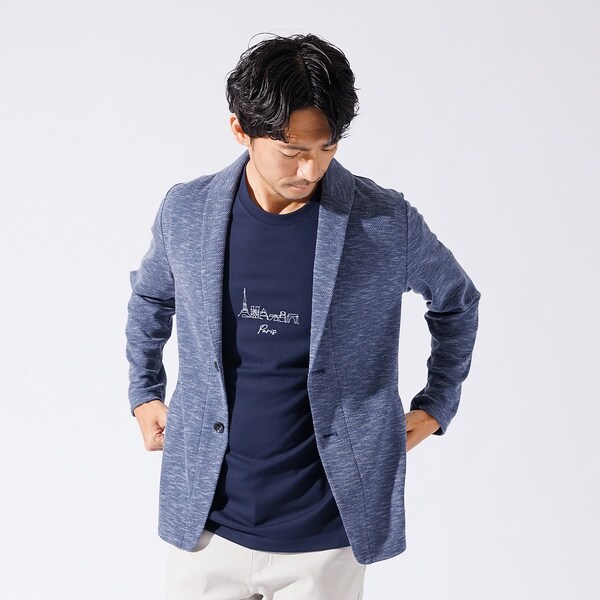 バーズアイ】ショールジャケット / サマージャケット