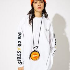 【POLeR/ポーラー】PVC ROUND POUCH/モバイルポーチ