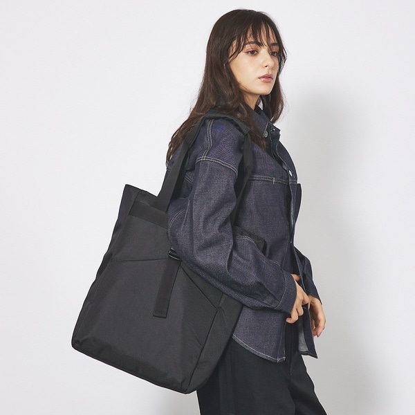 ブラック クールなトートバッグ ビジネス/タウンユース 【公式通販】