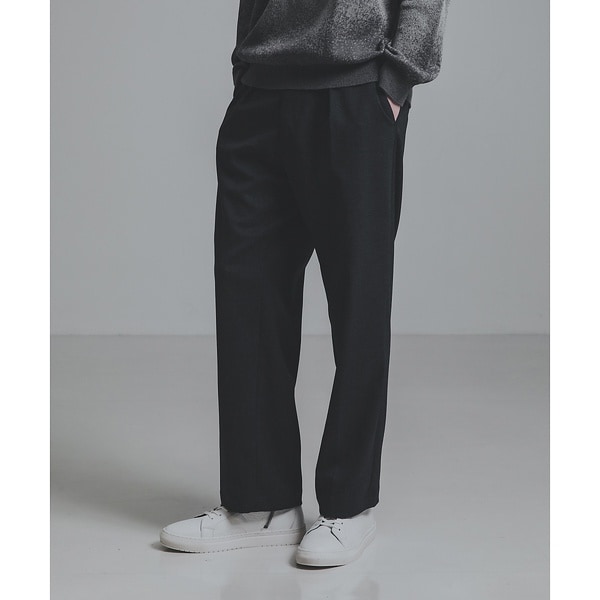 アバハウス（ABAHOUSE）/【セットアップ対応】ウーリーカルゼ インタックパンツ セットアップ対応】ウーリーカルゼ インタックパンツ | アバハウス