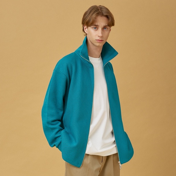 セットアップ対応】ハイストレッチ ジョーゼット カーディガン