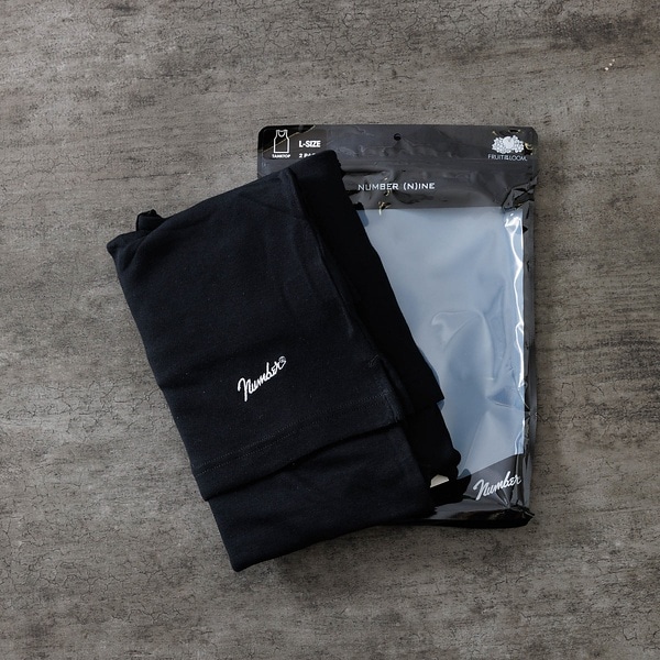 【FRUIT OF THE LOOMxNUMBER(N)INE 】2パックタンク