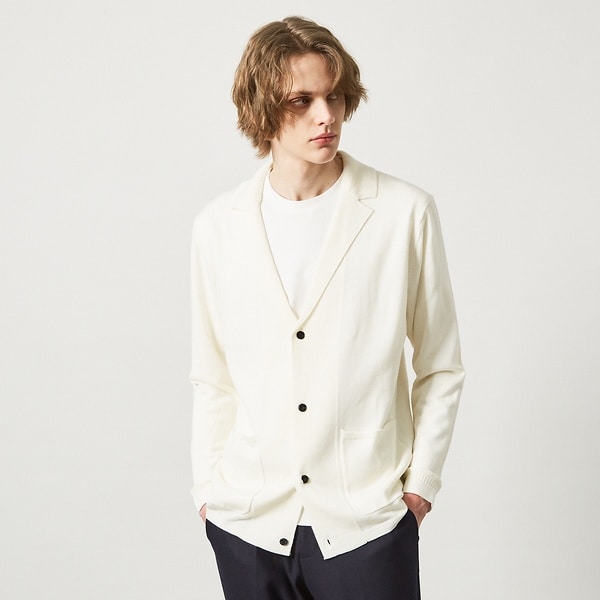 アバハウス（ABAHOUSE）/【カシミアタッチ】Pure Merino ジャケットカーディガン / ニットカー カシミアタッチ】Pure Merino ジャケットカーディガン / ニットカー