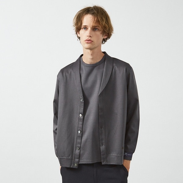 MARKAWARE カーディガン polo collar cardigan 2 MARKAWARE / マーカウェア】POLO COLLAR CARDIGAN ALPACA