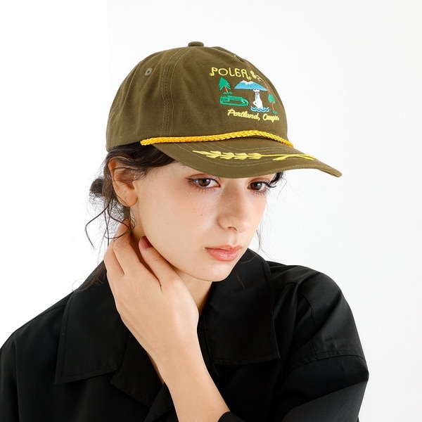 [�}���C]�yPOLeR/�|�[���[�zTOURIST CAP/�c�[���X�g�L���b�v/�X�[�x�j�A//�A�o�n�E�X�iABAHOUSE�j �J�[�L