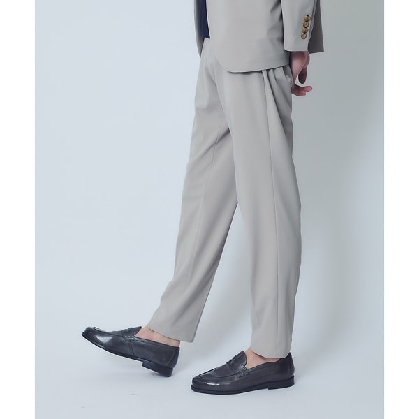 360°ストレッチ】1タックイージーパンツ / スリムシルエット