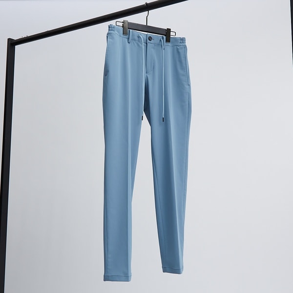 360°ストレッチ】1タックイージーパンツ / スリムシルエット